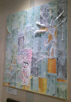 "Right Now" Multimedia Collage